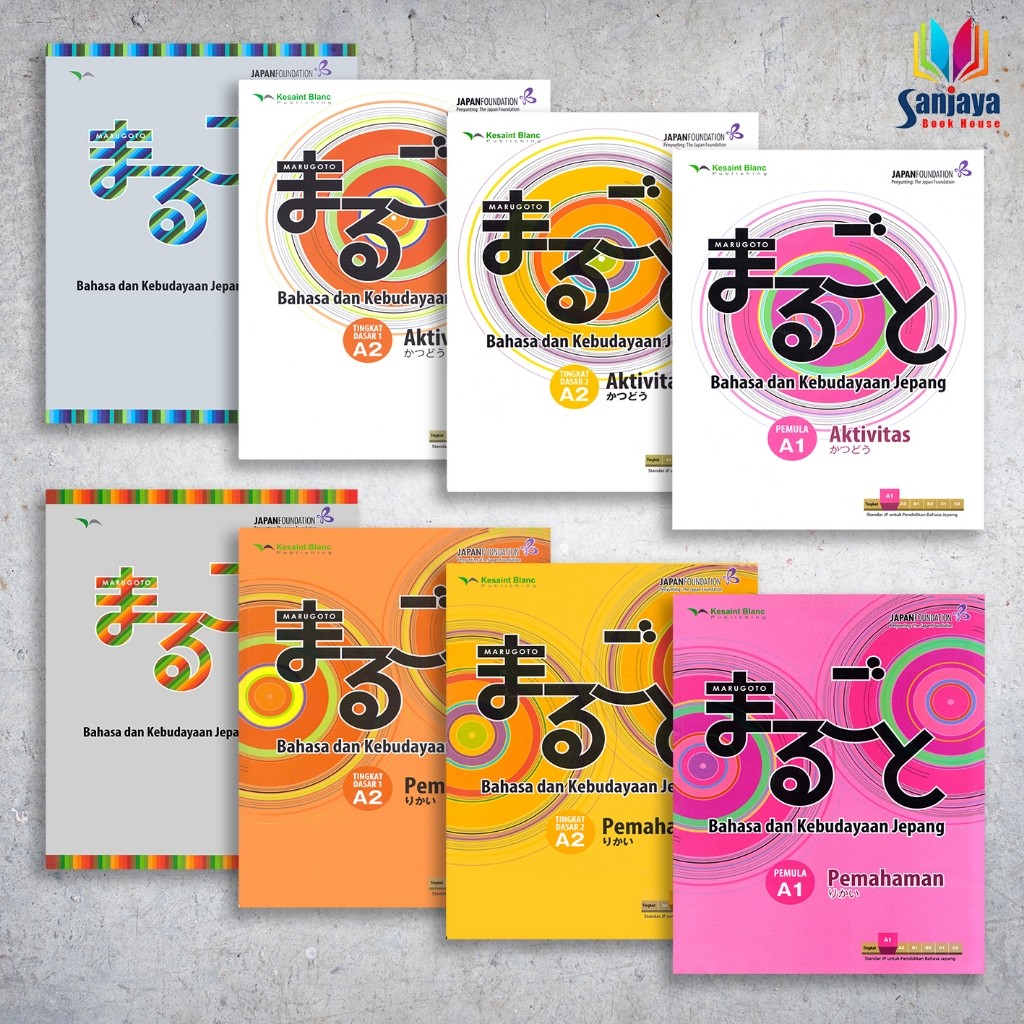 [ORI] Buku Bahasa dan Kebudayaan Jepang MARUGOTO Aktivitas dan Pemahaman SANSTORE