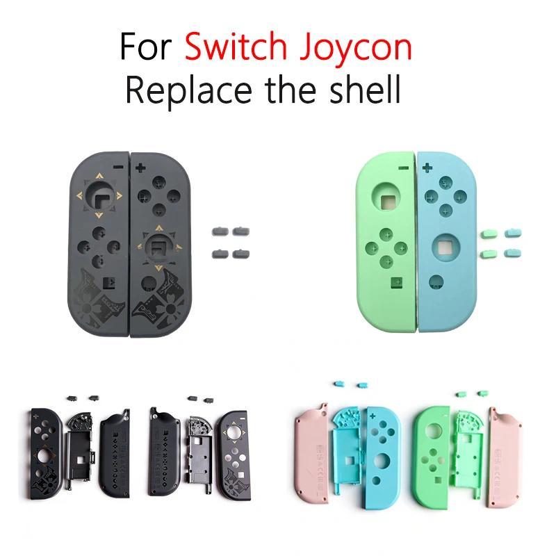 For Swit JoyCon Shell Set Replacement Housing for Swit Clear Transparent Case Buttons Joycon Control