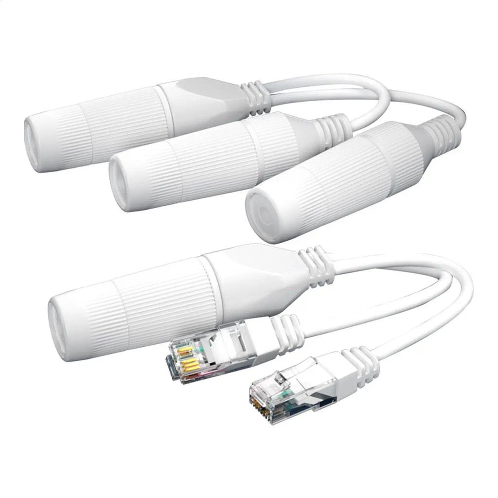 Waterproof POE Waterproof Ethernet Splitter RJ45 port 1 To 2 Ethernet Splitter Support POE Monitorin