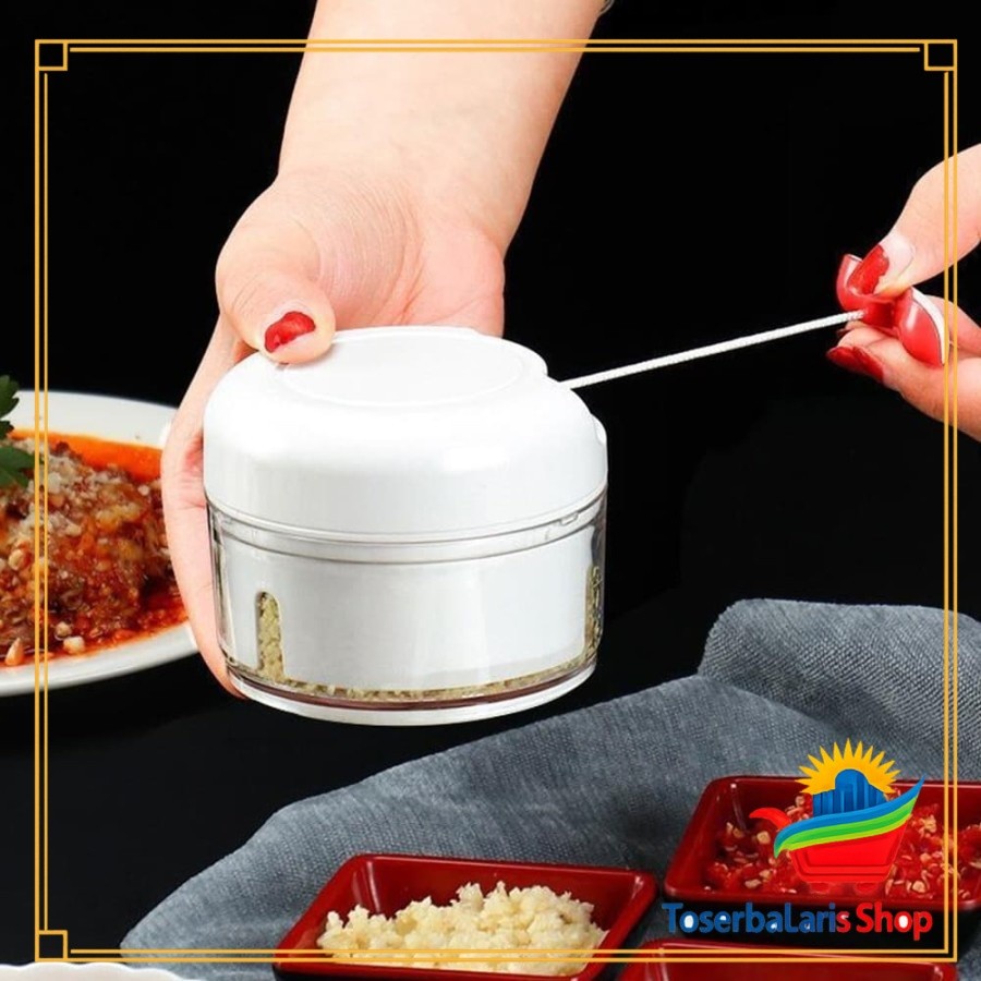 Chopper Mini Manual Speedy Blender Tarik Manual Penggiling Daging