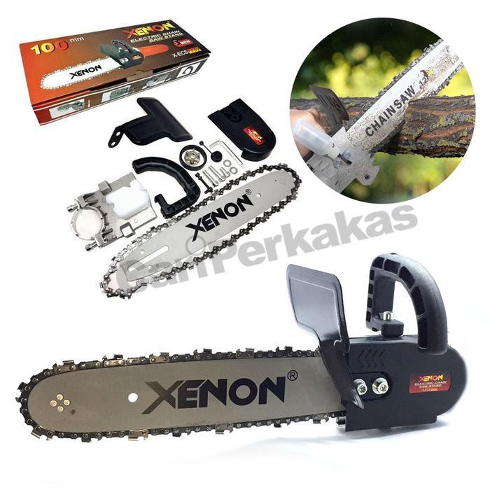 Electric Chain Saw Stand - Chain Saw Mini - Portable Adapter Chain Saw