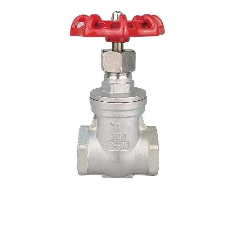 12 34 1 114 112 2 inch Stainless Steel Gate Valves Water Valve Switch Valve Female Thread Gate Valve