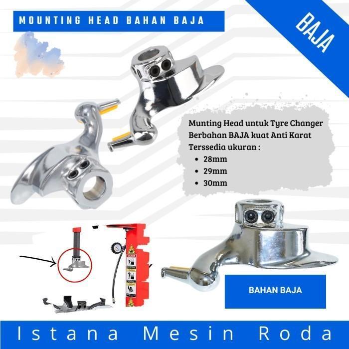 [Bahan BAJA] Mounting Head tire changer Duck Kepala Tyre Changer - 28 (Mobil)