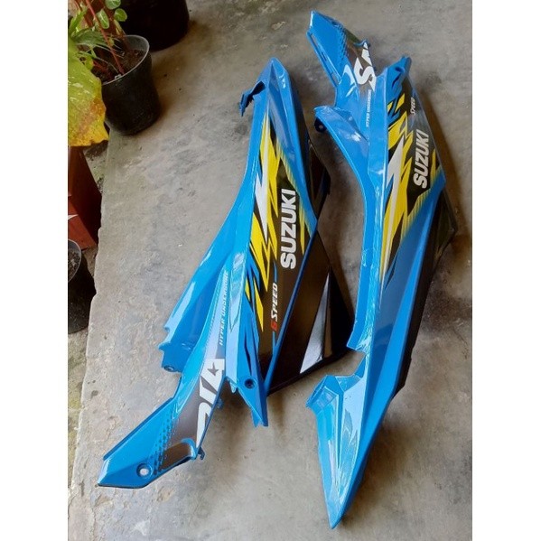 COVER BODY kiri kanan SATRIA FU FL FACELIFT NEW 2014 2015 BODY SUZUKI SATRIA FU FACELIFT FL SET PLUS