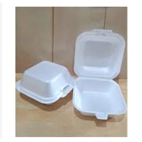 BH STEROFOAM MAKANAN BOX BURGER STEROFROAM LUNCH BOX MAKANAN STYROFOAM BURGER