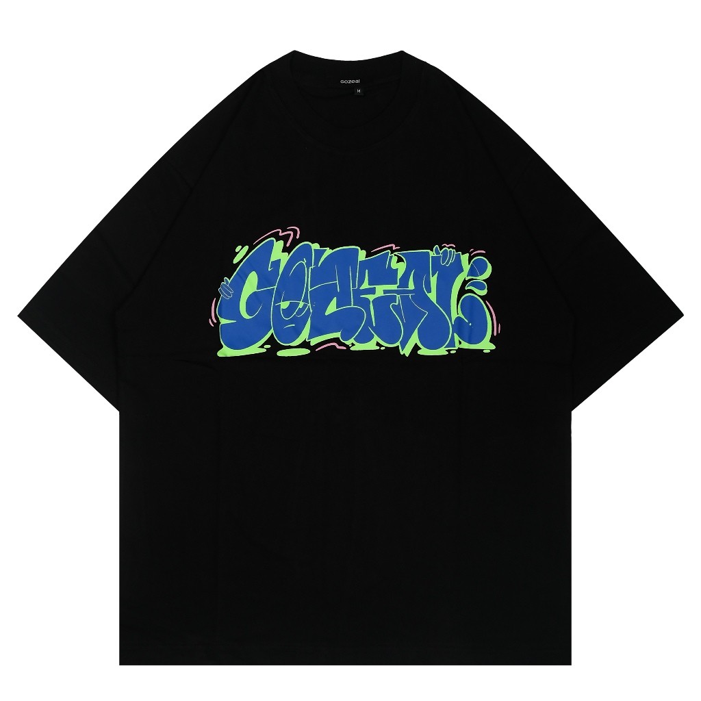 Gozeal | Tees Oversized | Stencil Kaos Pria