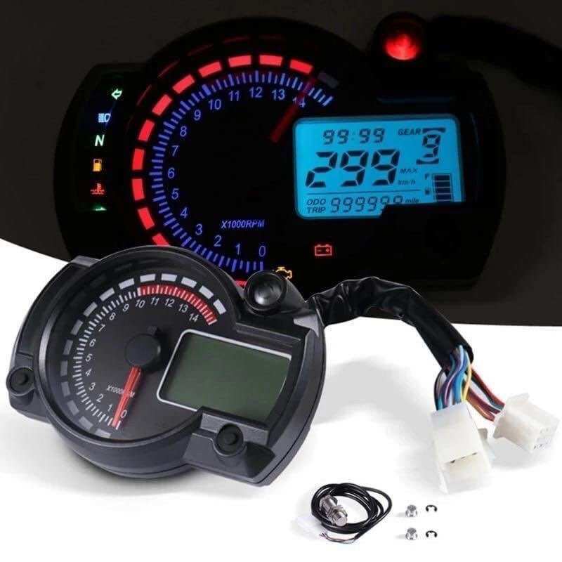 Speedometer Koso Rx2N Digital CB Spido Spedometer Spidometer Koso Rx2N Universal Vixion Tiger Ninja 