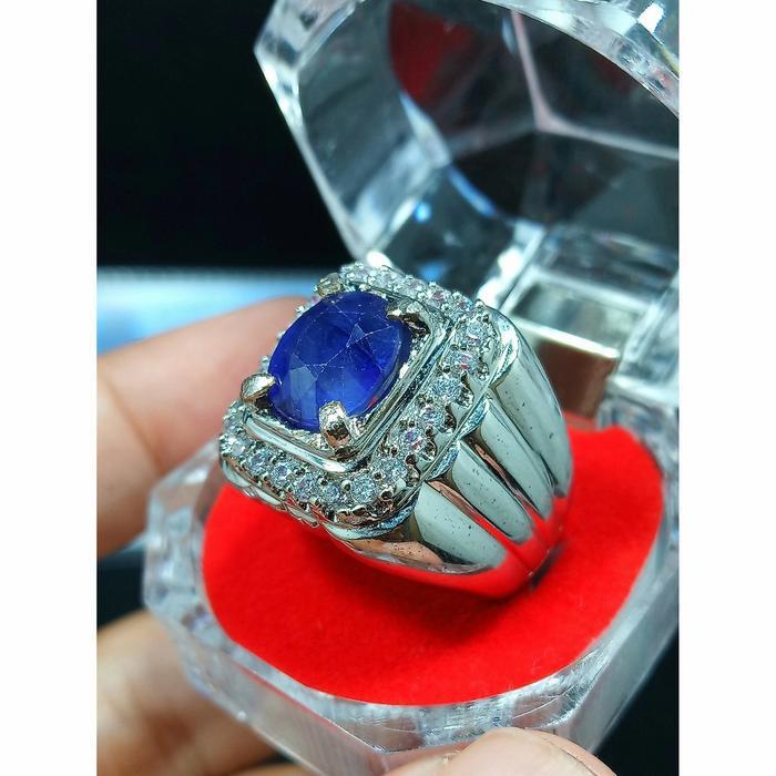 BATU PERMATA ROYAL BLUE SAFIR & MEMO LAB