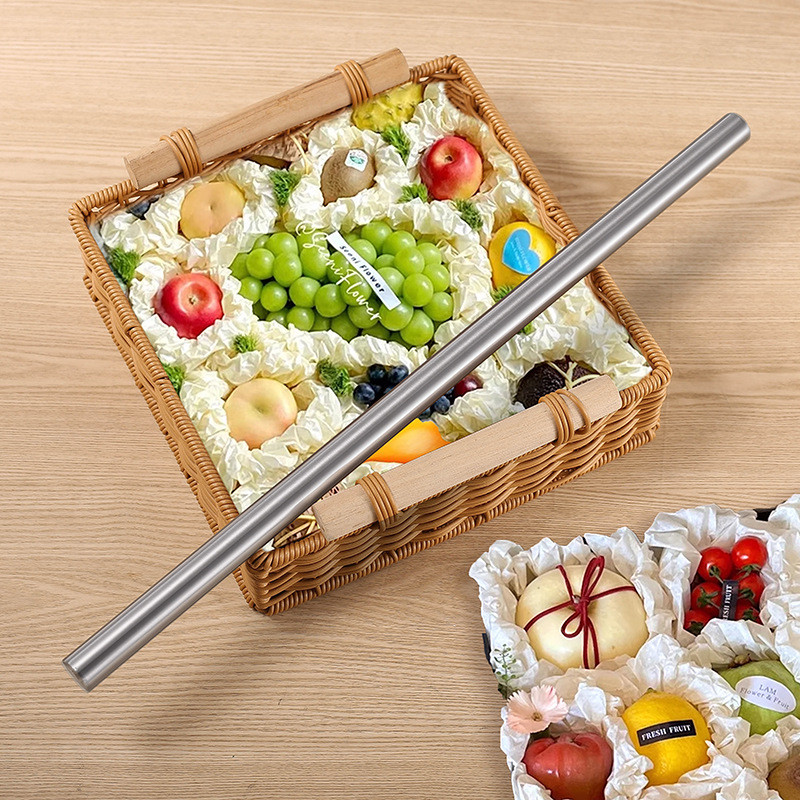 Household Sydney paper push rod stainless steel roll rod manual rolling rod rolling pin multifunctio