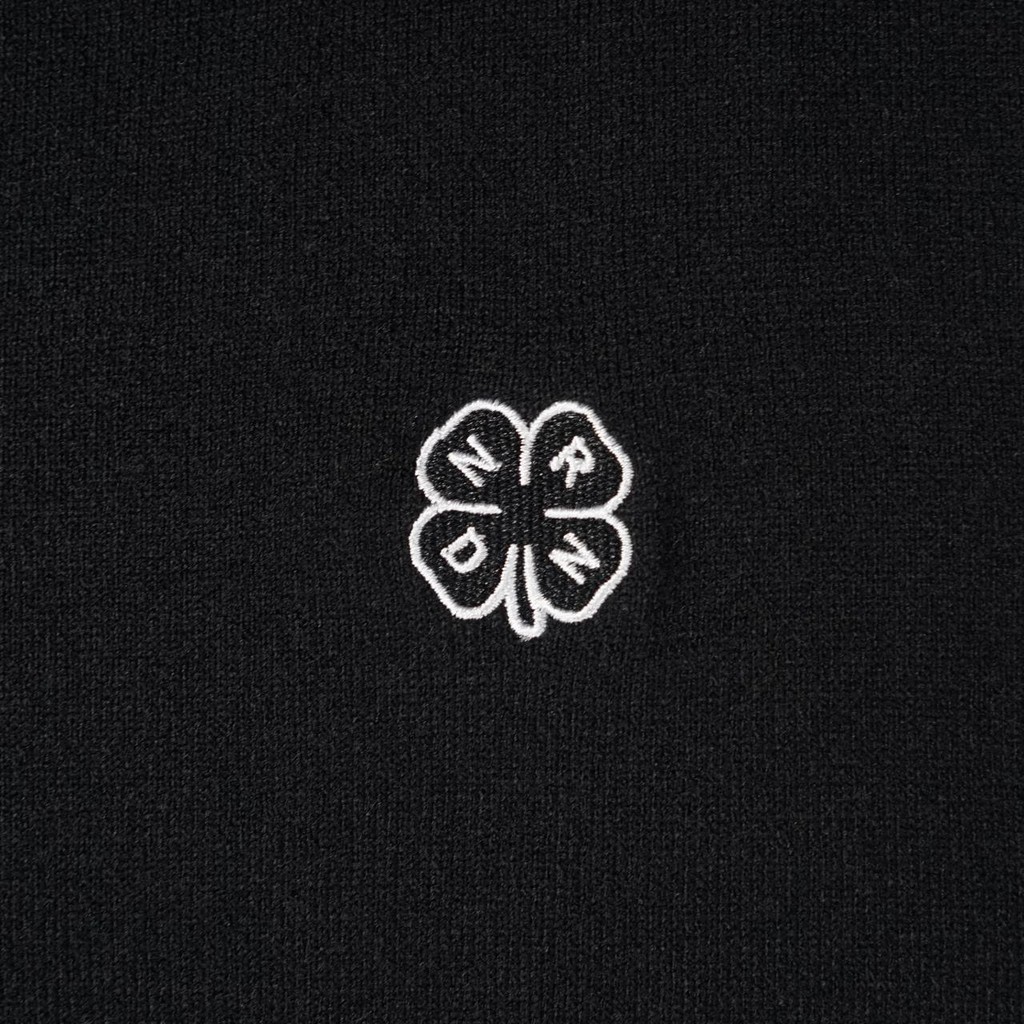 NRDN Clothing Sweater CLOVER VEST KNITWEAR BLACK