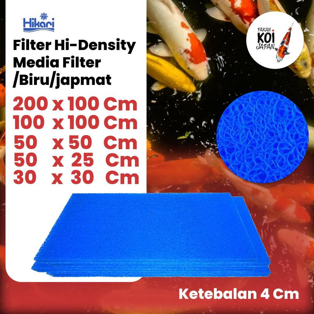 FILTER MATT - MEDIA FILTER BIRU JAPMAT - FILTER KOLAM KOI