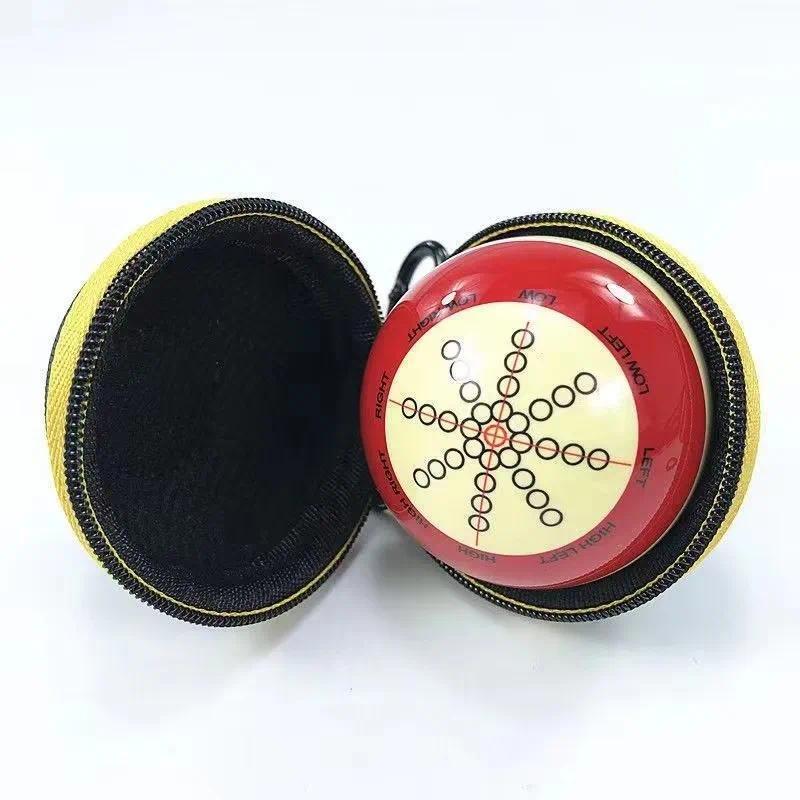 Aim Assist Cue Ball Pool Training Cue Ball with bag