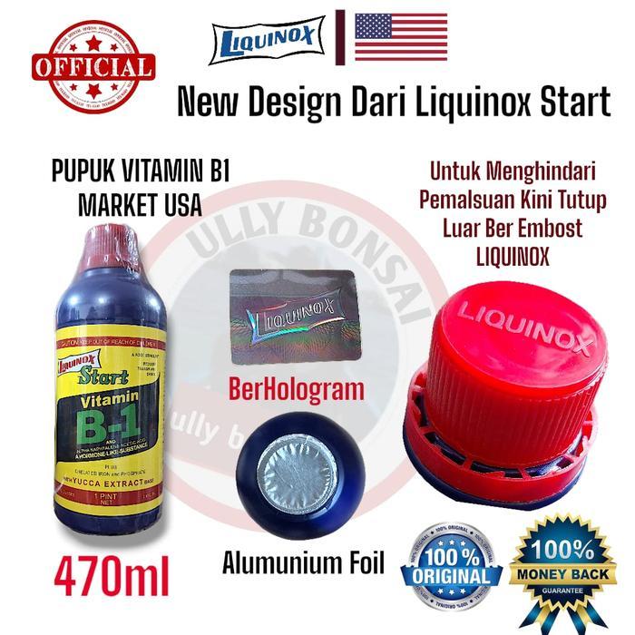 LIQUINOX START VITAMIN B1 TANAMAN 470 ML USA
