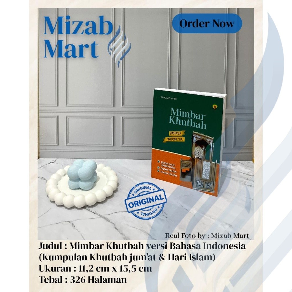 Mimbar Khutbah (khutbah Jum'at, Idul Fitri, dan Idul Adha)