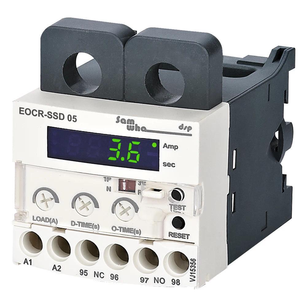 Samwha-Dsp EOCR-SSD gital Electronic Overload Relay Motor Protector Thermal Overload Relay