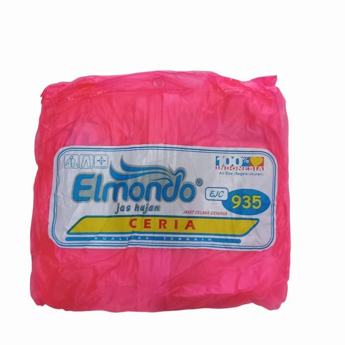 Jas Hujan Elmondo Dewasa EJC 935 - Pink