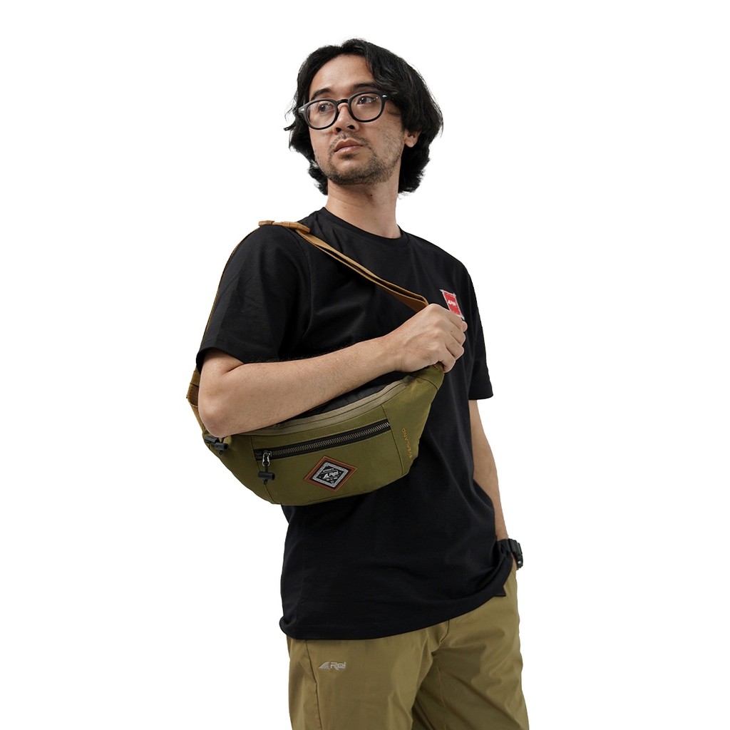 Tas Pinggang Everland Arei Outdoorgear / Waist Bag Pria Original Arei