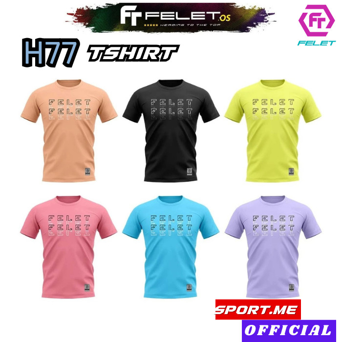 Felet H77 Badminton Tshirt - Kaos Badminton Original Felet