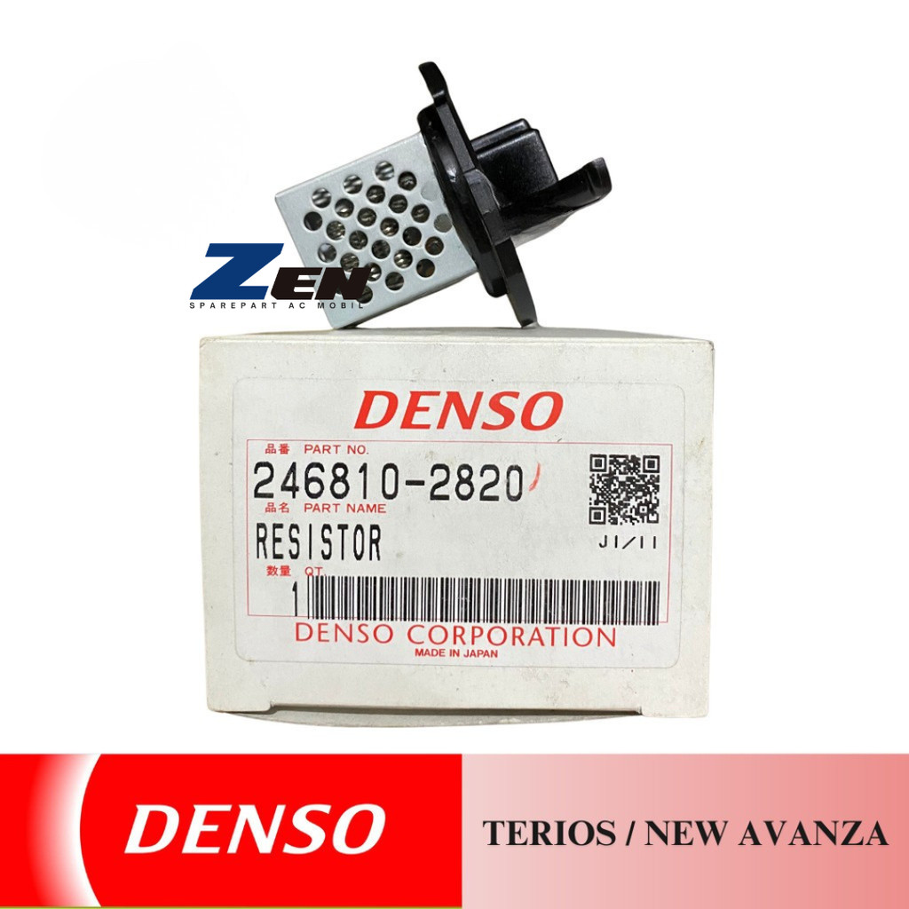 WERSTAN RESISTOR NEW AVANZA DENSO ASLI 246810-2820