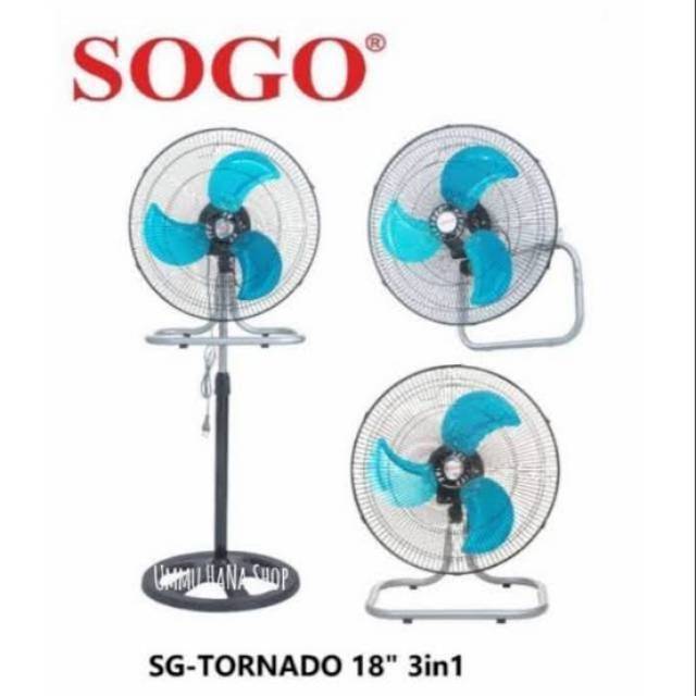 KIPAS ANGIN 3 IN 1 Sogo BESI 18in SG-1803 | G4