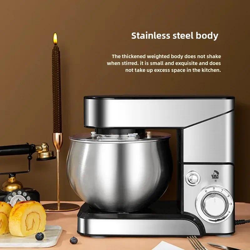 Chef Machine, Household Mixer, Small Mixer, Food Processor, Egg Beater, Dough Kneader, Mixer Blender