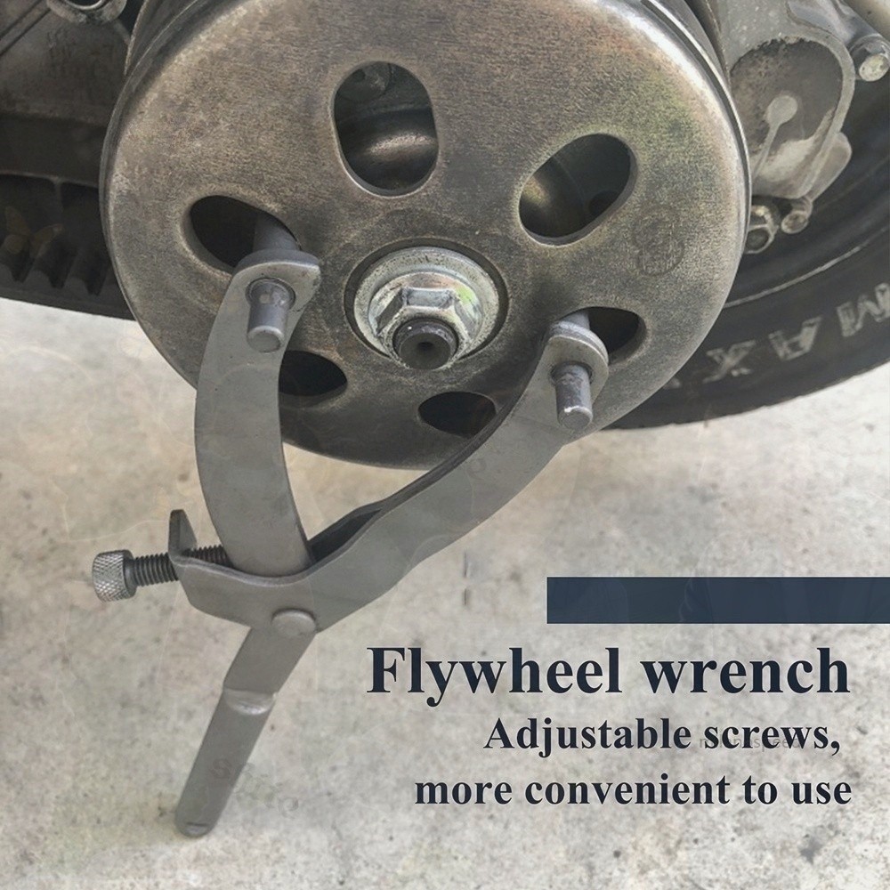 MULTIPRO Flywheel Holder Kunci CVT Tahanan V- Belt Treker Belt Kunci CVT Treker Tahanan Kunci Mur CV