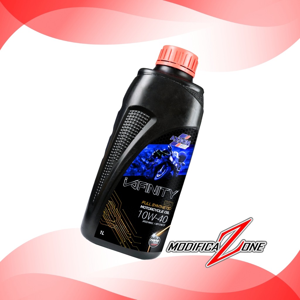 Axson Lube Infinity SAE 10W40 10W50 1L Full Synthetic PAO Oli Mesin Nano Metal Ceratec Motor