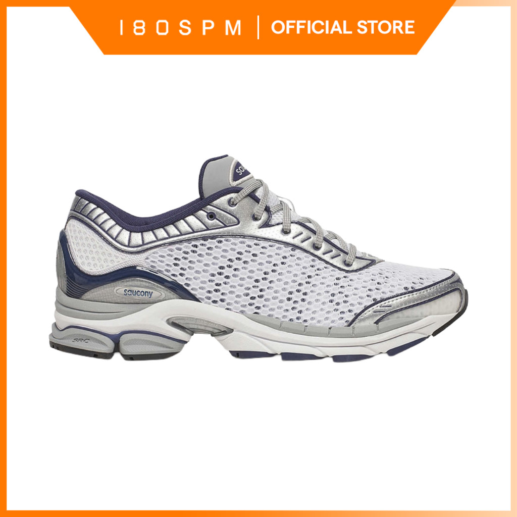 SAUCONY - Shoes ProGrid Paramount, Silver / Navy - Sepatu Lifestyle Pria dan Wanita