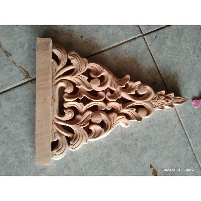 Ukir Tempel Tiang Soko Ukiran Jendela Kayu Mahoni