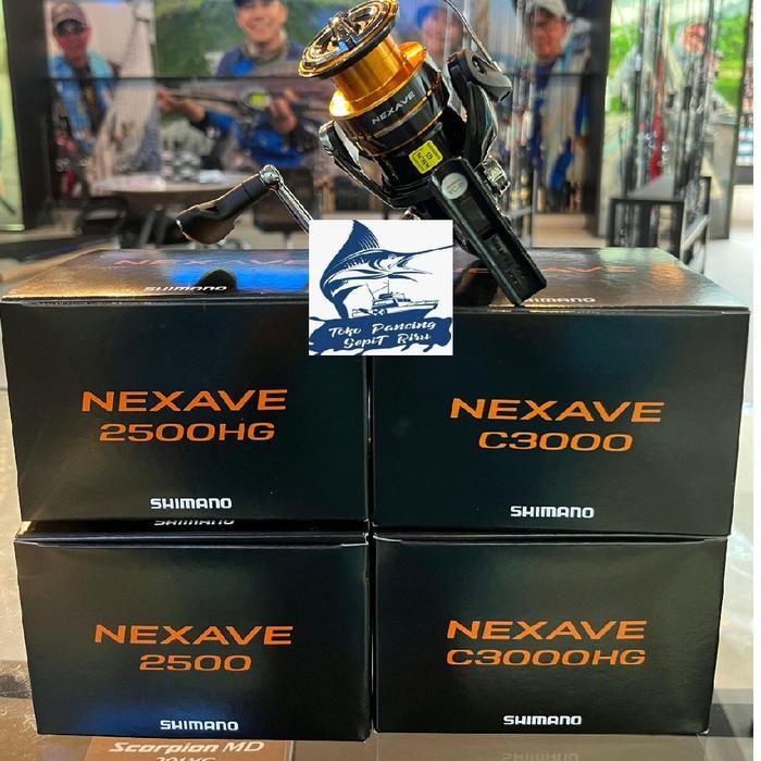 REEL SPINNING SHIMANO NEXAVE 2500 3000 4000 5000 NEW 2026 |REEL PANCING | GULUNGAN REEL | REEL TERBA