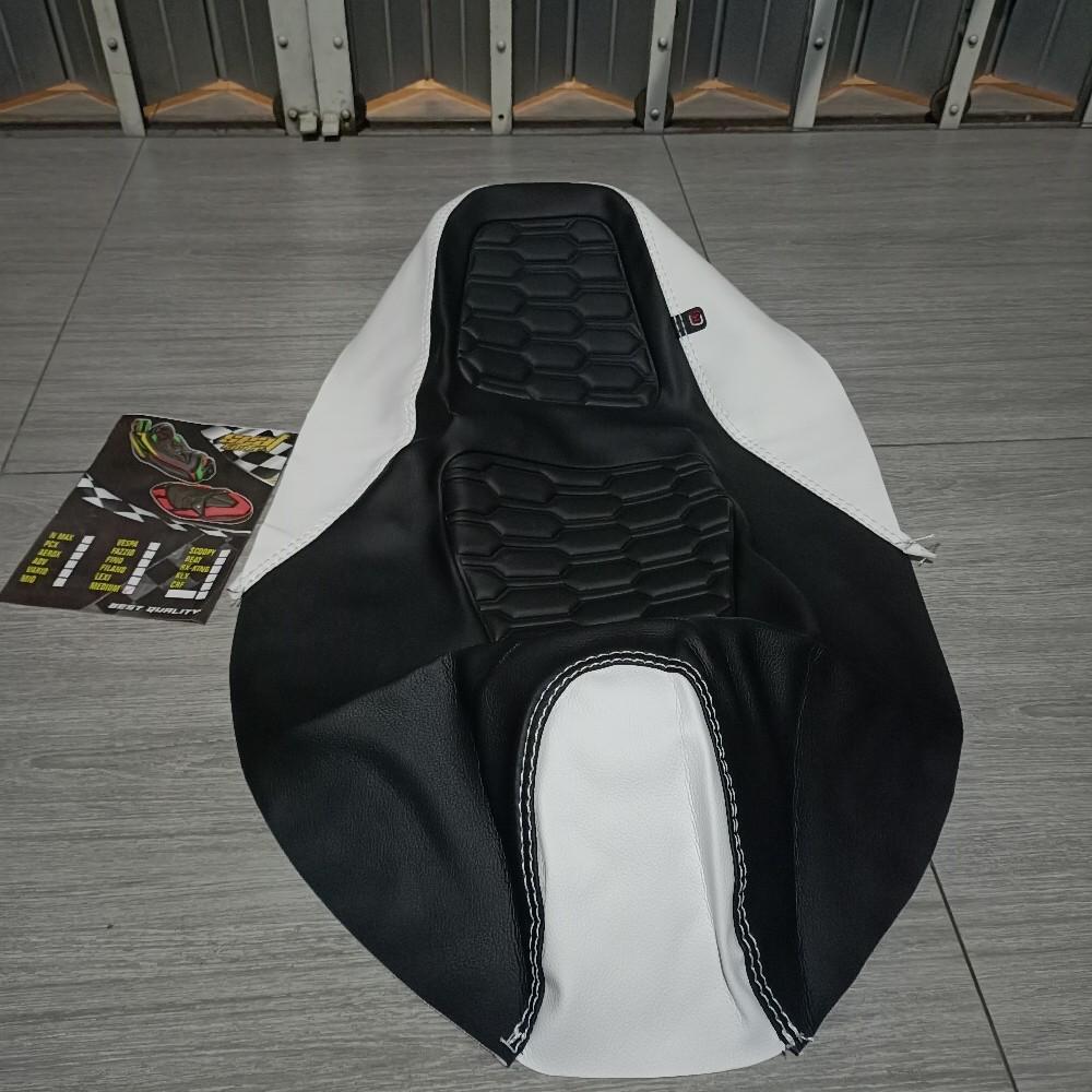 Promo Cover Jok Motor SUPRA, Custom Sarang tawon premium. SUPRA X, SUPRA FIT, SUPRA 97, SUPRA X 98, 