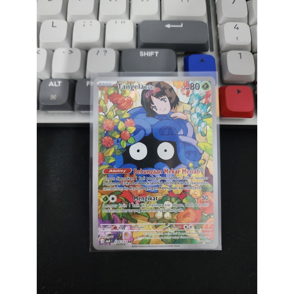 TANGELA ERIKA 124/123 AR ID LEDAKAN PENIADA
