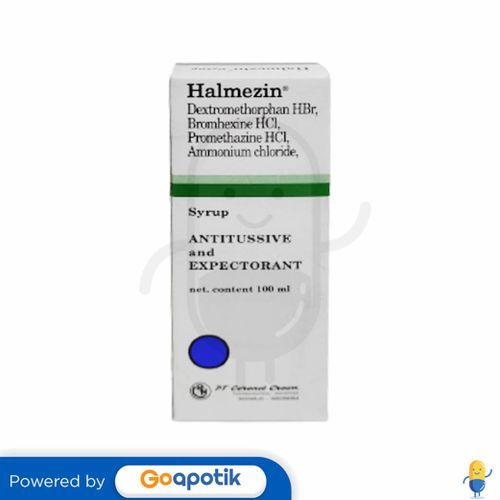 HALMEZIN SIRUP 1 BOTOL @ 100 ML