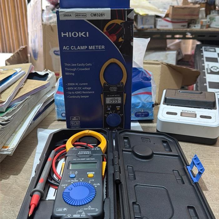 HIOKI CM3281 AC CLAMP METER CM3281 2000A ORIGINAL HIOKI