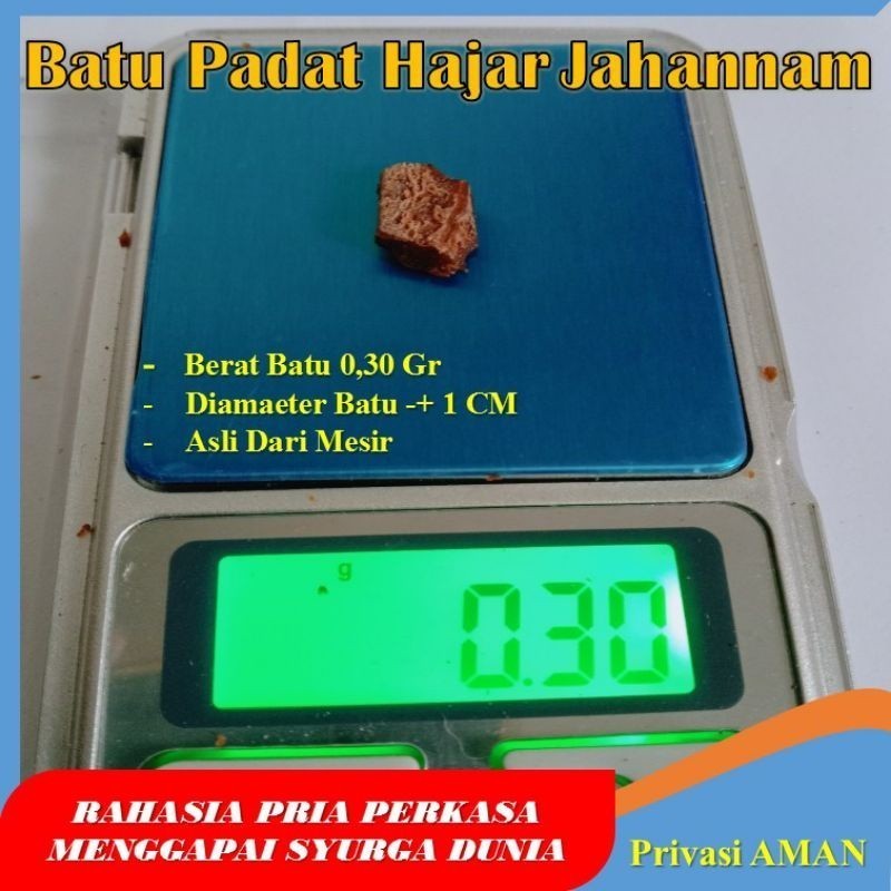 PROMO !!! SEMUA UKURAN DAN OLES REDY YAA!!! ready Hajar Jahannam Saadah Batu Padatan Asli Mesir Kual