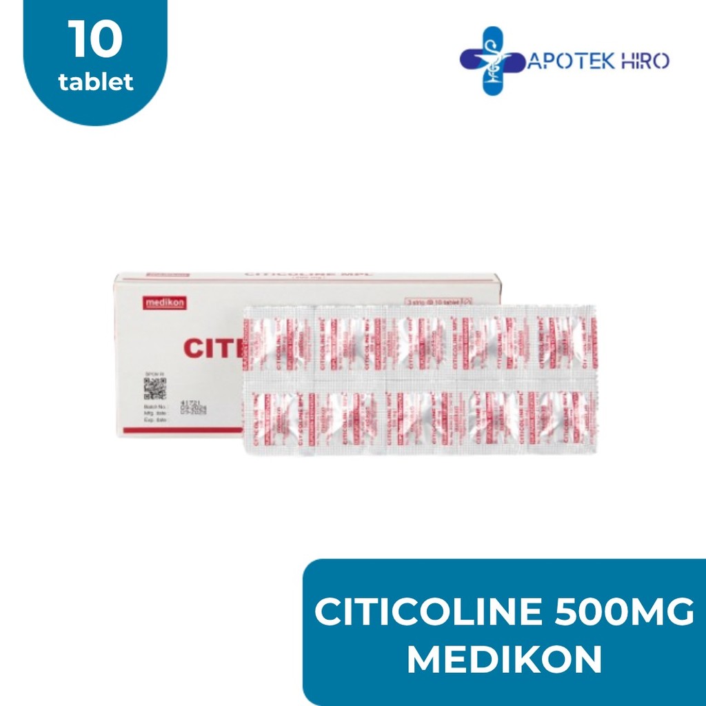 CITICOLINE MPL 500 MG