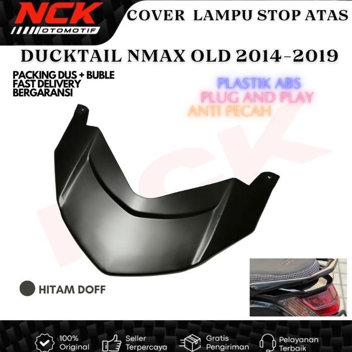 DUCKTAIL NMAX OLD 2014-2019 TUTUP LAMPU STOP NMAX LAMA - HITAM DOFF