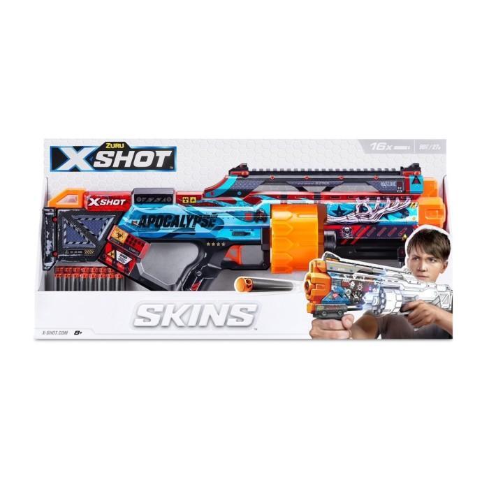 Blaster X-Shot Skins Last Stand dengan Kapasitas Laras 14 Dart - Game - Apocalypse