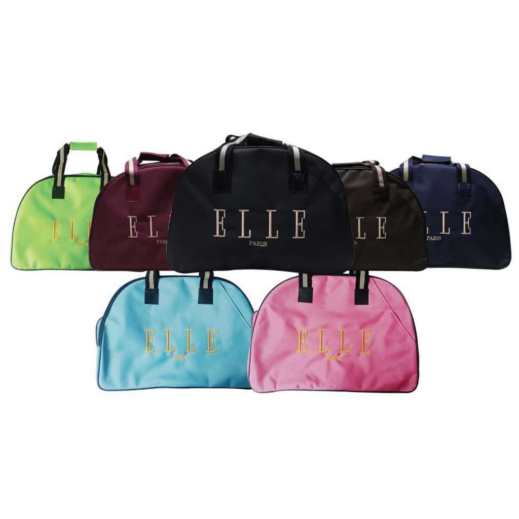 TAS TRAVEL WANITA ELLE / BAG ELLE/ TAS PAKAIAN TENTENG WANITA / TAS PAKAIAN BESAR ELLE BAG - Prekat 