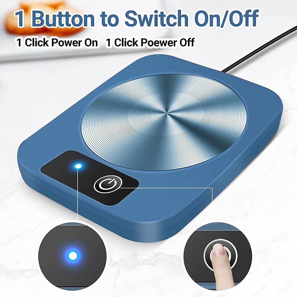 Tatakan Pemanas Gelas Coffee Cup Warmer Heating Pad Coaster - Pemanas Cangkir Kopi USB Heating Coast