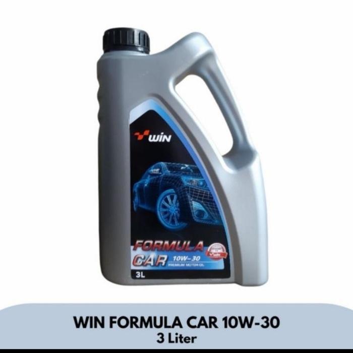 Oli/Pelumas Mesin Win Formula Car Sae 10W30/10w 30/10 W30 Api SL (3L)