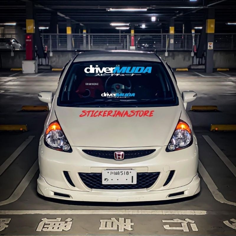 STIKER MOBIL STIKER DRIVER MUDA