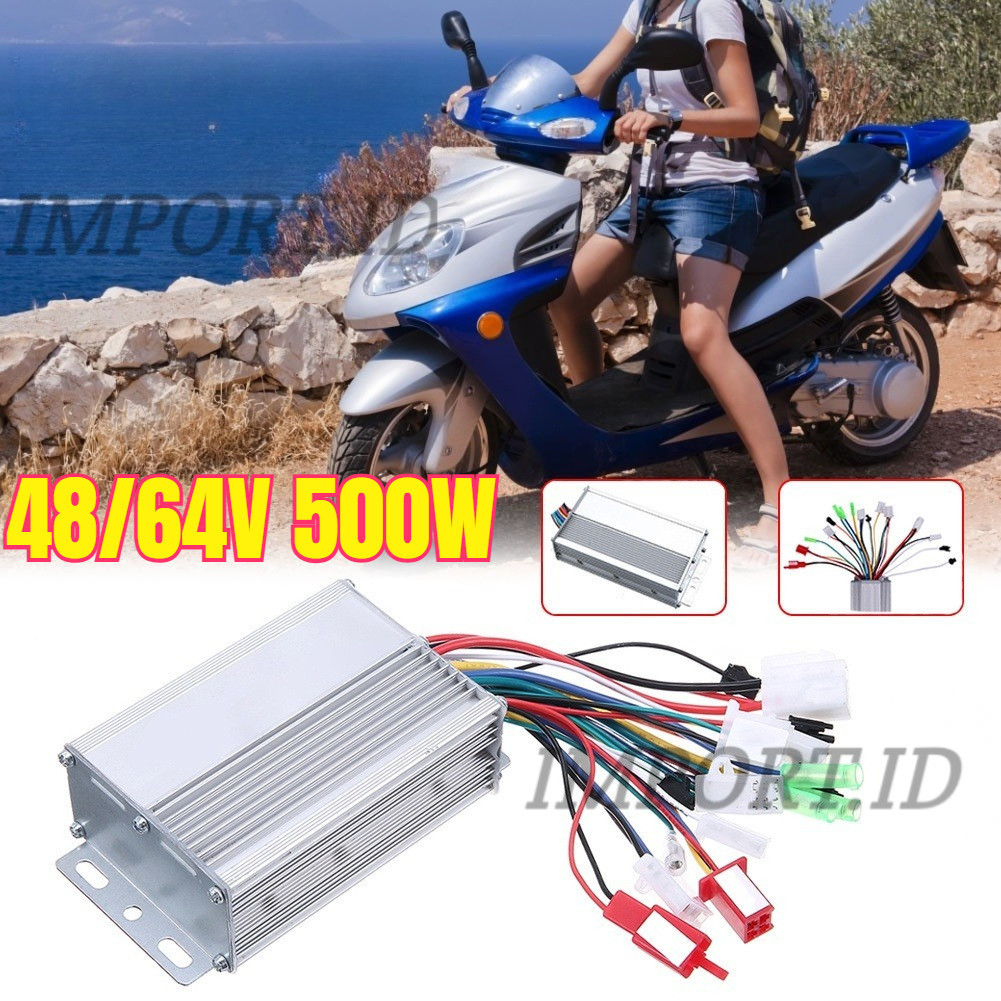 Controller Sepeda Listrik 48v / 64v 500w  Brushless Kontroler