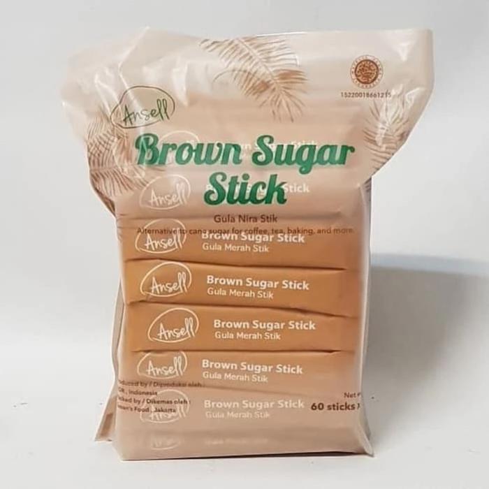 Ansell brown sugar stick isi 60