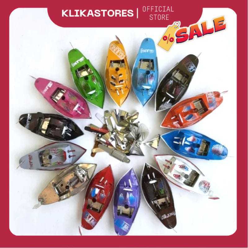 Mainan Perahu Kapal Otok-Otok Tradisional / Kapal Otok-Otok PK