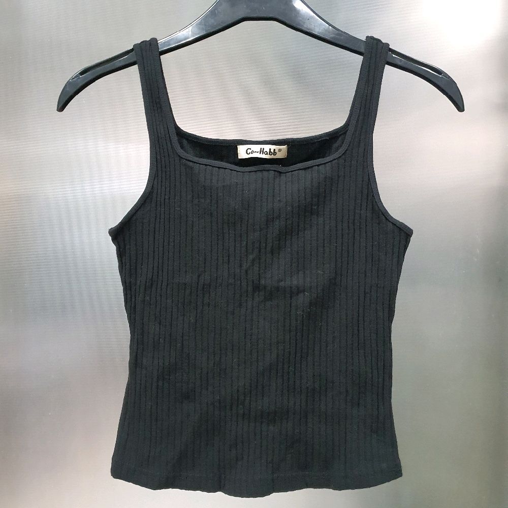 AK atasan inner cewek co habb hitam second prelove preloved baju wanita kamisol Casual Top