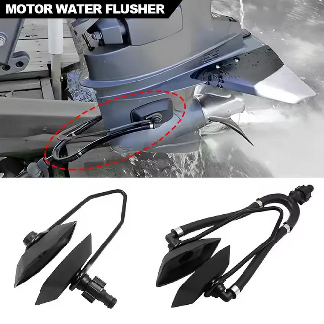 Motor Flusher Mesin Tempel Kapal Boat Engine Flusher Alat Bilas Pendingin Mesin Kapal Laut Outboard 
