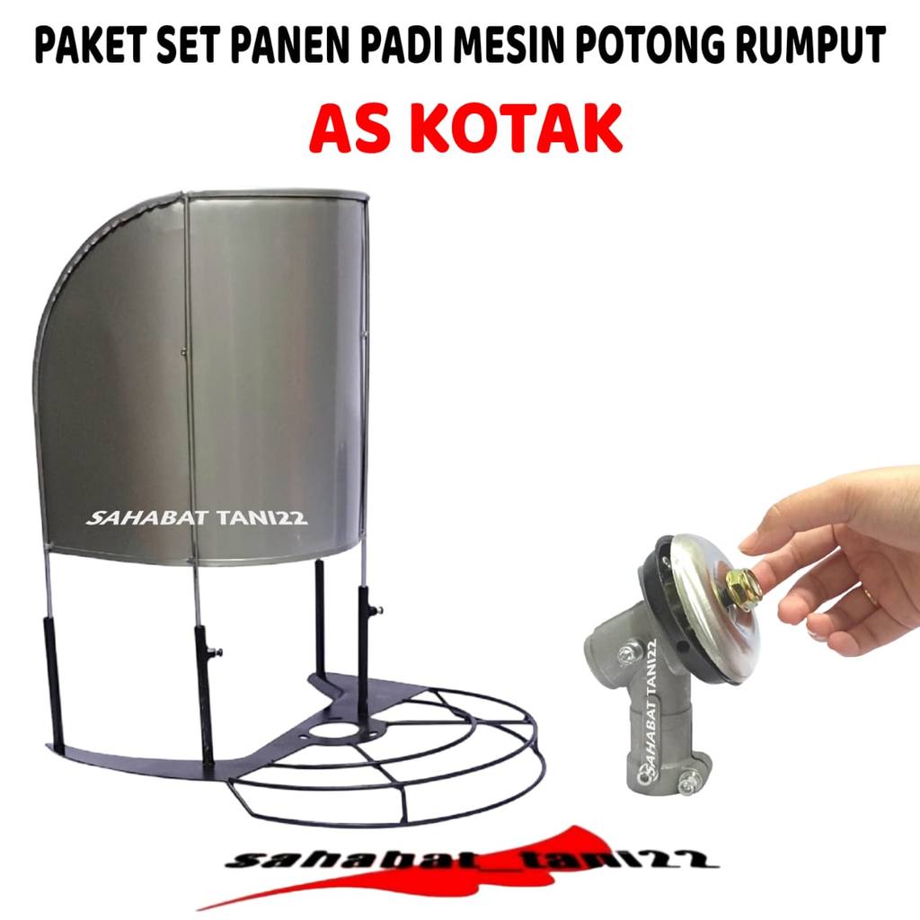 Tebeng Padi Alat Panen Padi Tebeng Tudung Potong Padi Gear Case Mesin Potong Rumput BIG