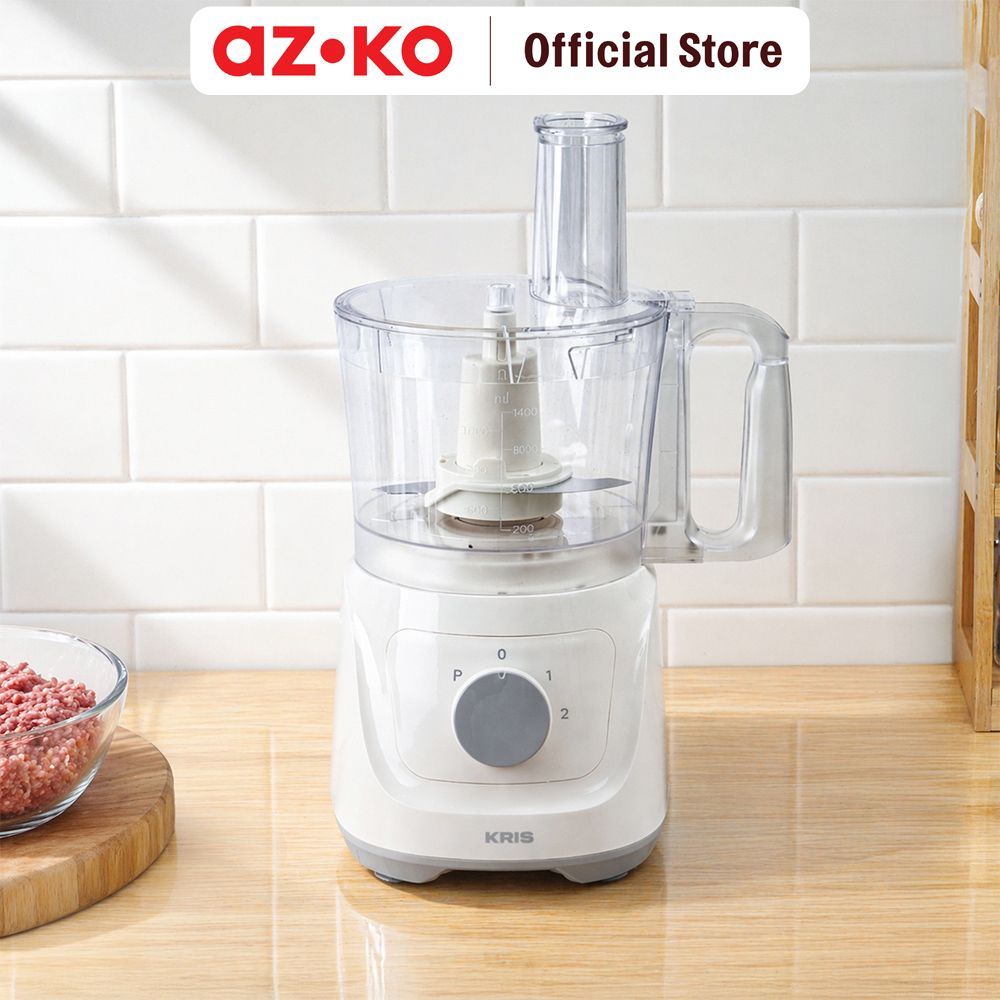AZKO Kris Food Processor 720ml - Putih