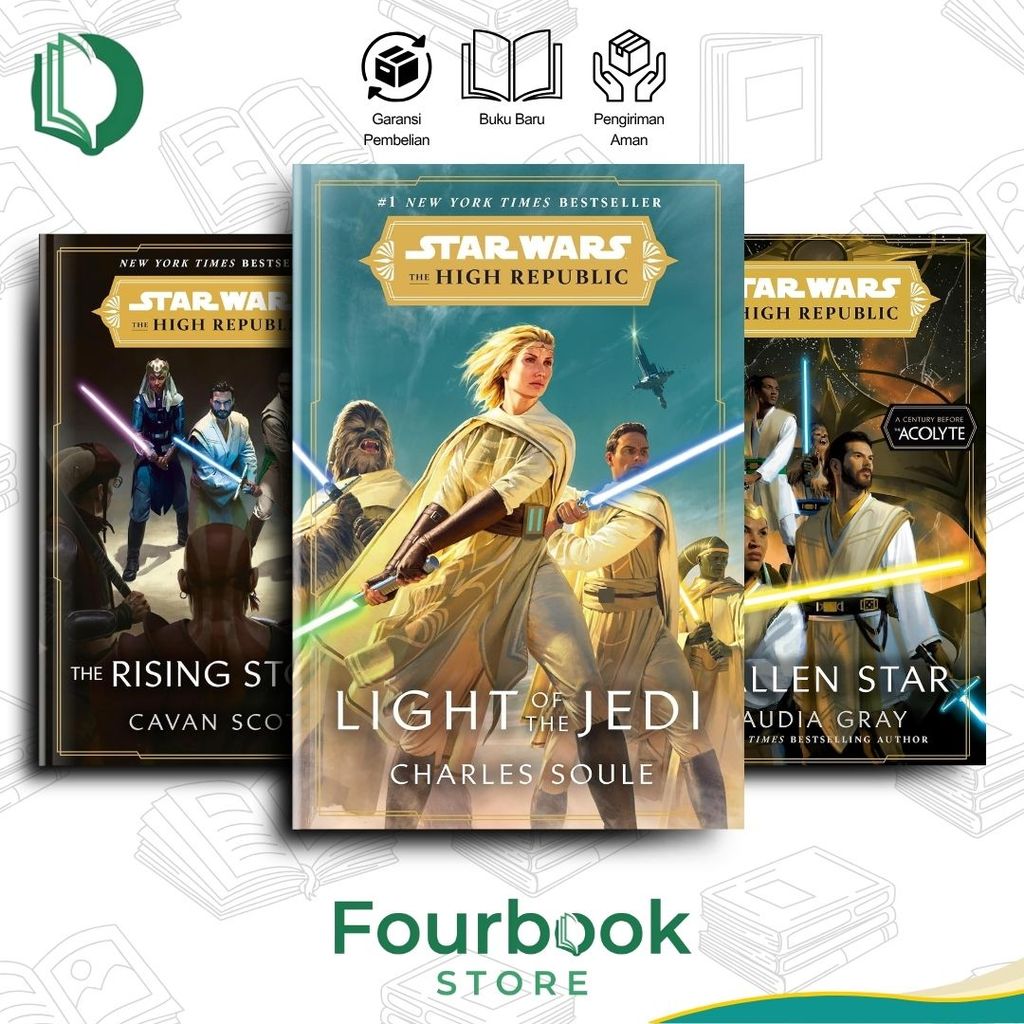 Star Wars: The High Republic Series 4 Books Collection Set (English)